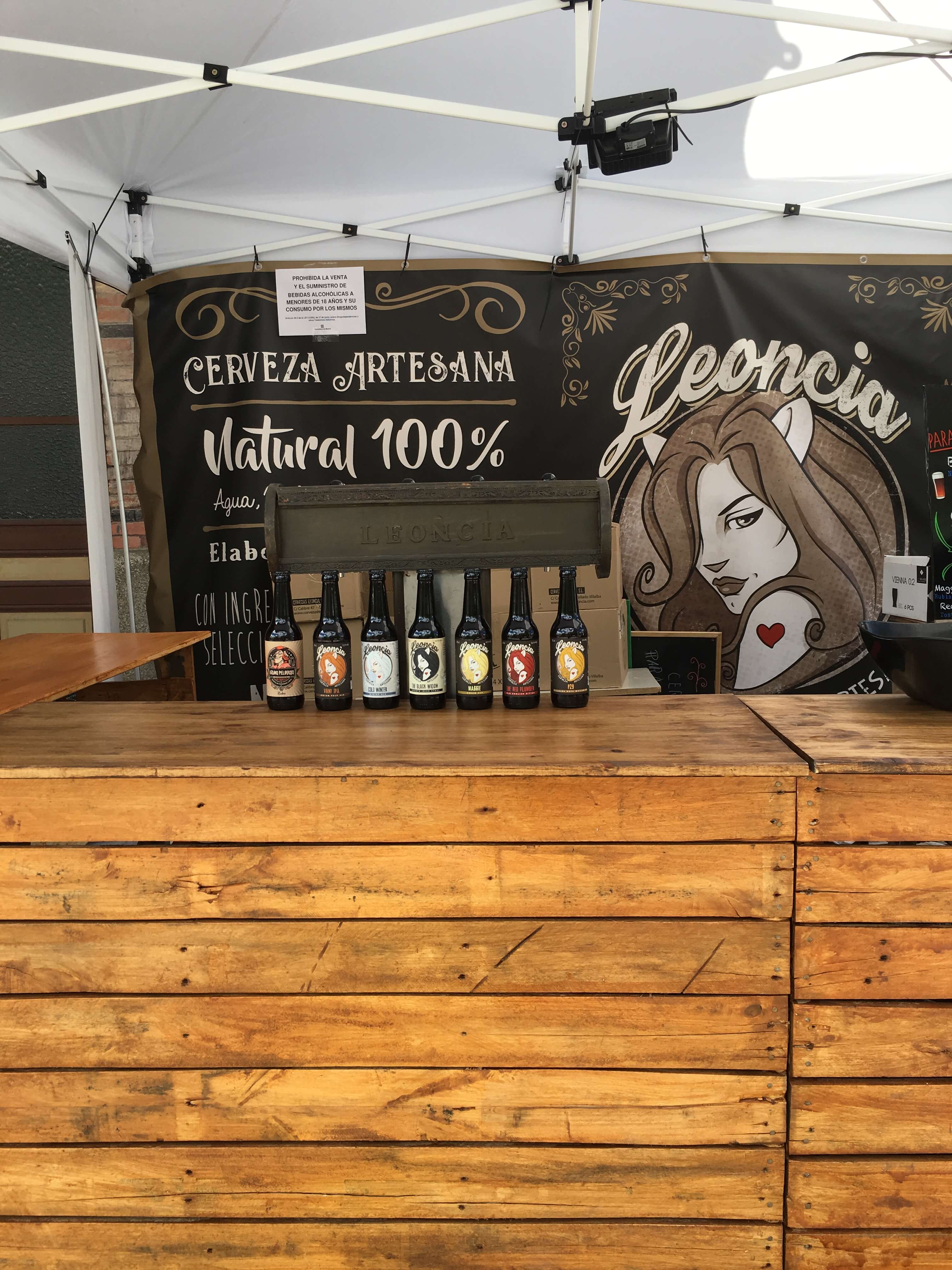 Cervezas Leoncia en Beermad 2019